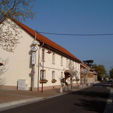 Hôtel Garni Zum Adler à Gensingen Extérieur photo