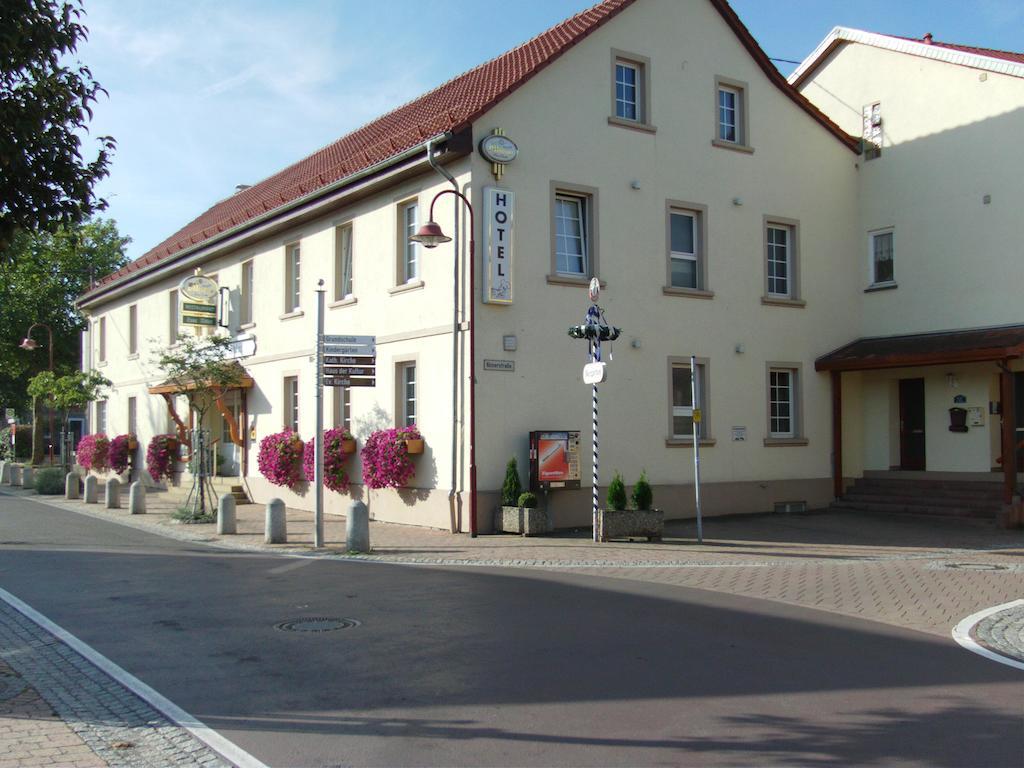 Hôtel Garni Zum Adler à Gensingen Extérieur photo